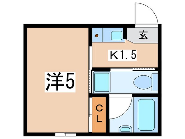 レガロ中山の物件間取画像